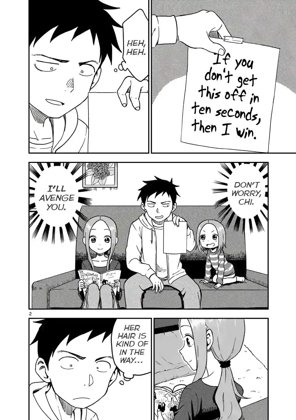 Karakai Jouzu no (Moto) Takagi-san Chapter 78 2